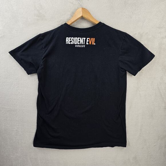 Capcom Resident Evil Biohazard PS4 2016 Game Promo Shirt Large Black Lootcrate - Picture 5 of 8